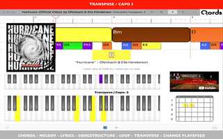 Free download Hurricane - Ofenbach x Ella Henderson    [ transpose / capo 3 ] video and edit with RedcoolMedia movie maker MovieStudio video editor online and AudioStudio audio editor onlin